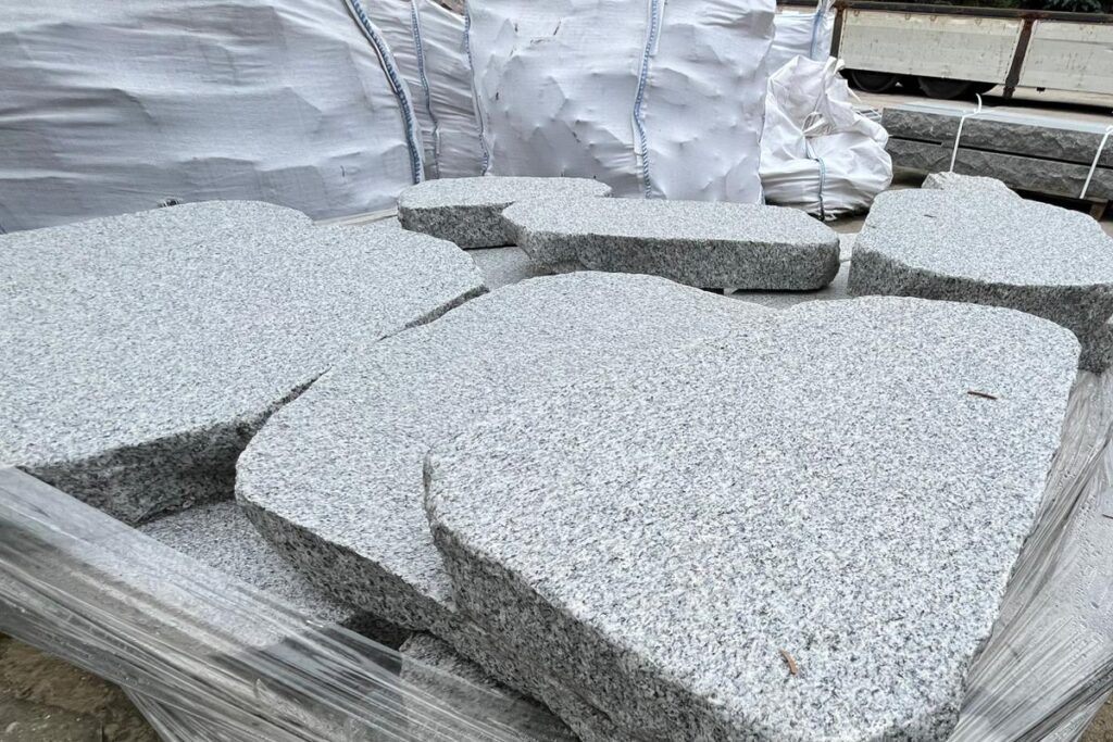 oflisy granitowe, płyty tarasowe