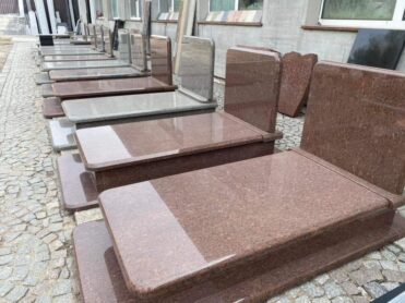 Nagrobki granitowe pojedyńcze 190x90cm -szwedzki kamień